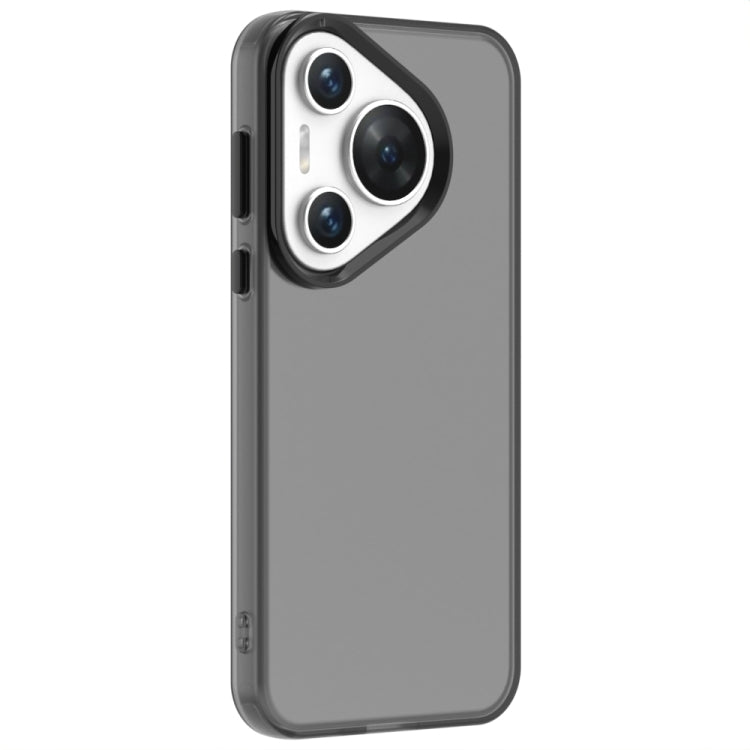 For Huawei Pura 70 Pro+ Candy PC Hybrid TPU Shockproof Phone Case(Black)