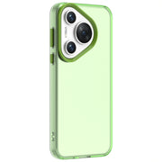 For Huawei Pura 70 Pro+ Candy PC Hybrid TPU Shockproof Phone Case(Green)