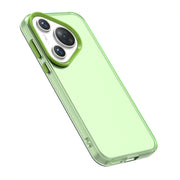 For Huawei Pura 70 Pro+ Candy PC Hybrid TPU Shockproof Phone Case(Green)