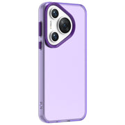 For Huawei Pura 70 Pro+ Candy PC Hybrid TPU Shockproof Phone Case(Purple)
