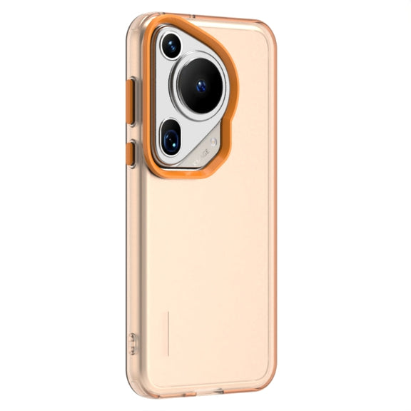 For Huawei Pura 70 Ultra Candy PC Hybrid TPU Shockproof Phone Case(Orange)