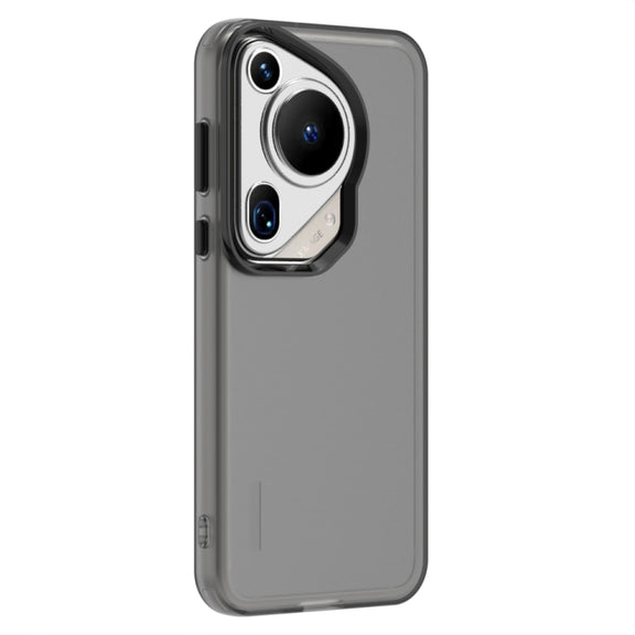 For Huawei Pura 70 Ultra Candy PC Hybrid TPU Shockproof Phone Case(Black)