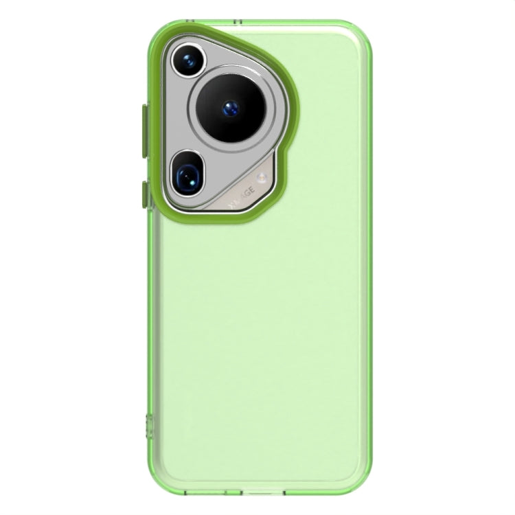 For Huawei Pura 70 Ultra Candy PC Hybrid TPU Shockproof Phone Case(Green) - free shipping - PMC Jewellery - Order now!