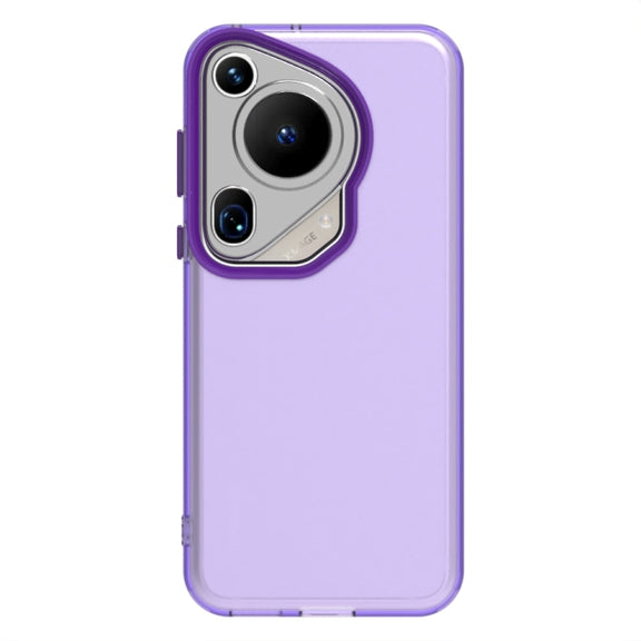 For Huawei Pura 70 Ultra Candy PC Hybrid TPU Shockproof Phone Case(Purple)