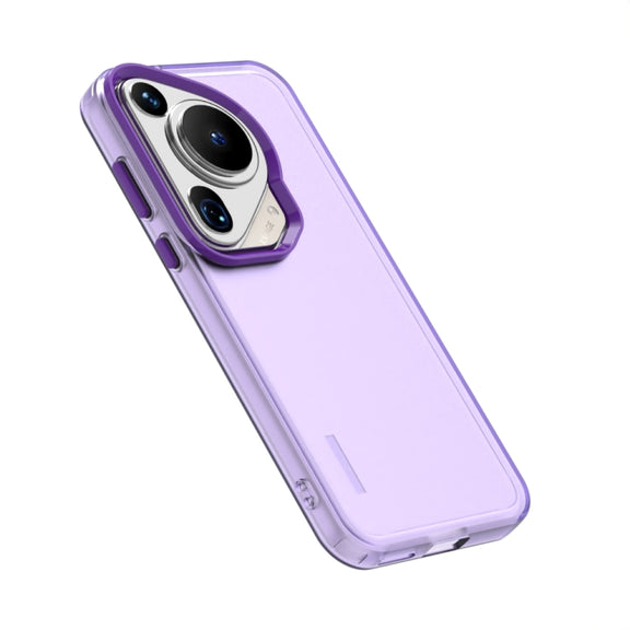 For Huawei Pura 70 Ultra Candy PC Hybrid TPU Shockproof Phone Case(Purple)