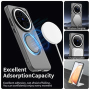 For vivo X200 Candy Magsafe PC Hybrid TPU Phone Case(Black)