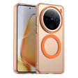 For vivo X200 Pro Candy Magsafe PC Hybrid TPU Phone Case(Orange) - X200 Pro Cases by PMC Jewellery | Online Shopping South Africa | PMC Jewellery | Buy Now Pay Later Mobicred