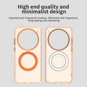 For vivo X200 Pro Candy Magsafe PC Hybrid TPU Phone Case(Orange)