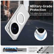 For vivo X200 Pro mini Candy Magsafe PC Hybrid TPU Phone Case(White)