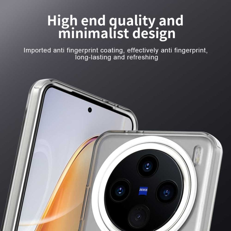 For vivo X200 Pro mini Candy Magsafe PC Hybrid TPU Phone Case(White)