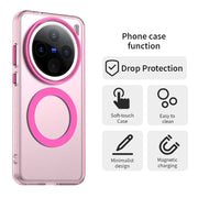For vivo X200 Pro mini Candy Magsafe PC Hybrid TPU Phone Case(Red)