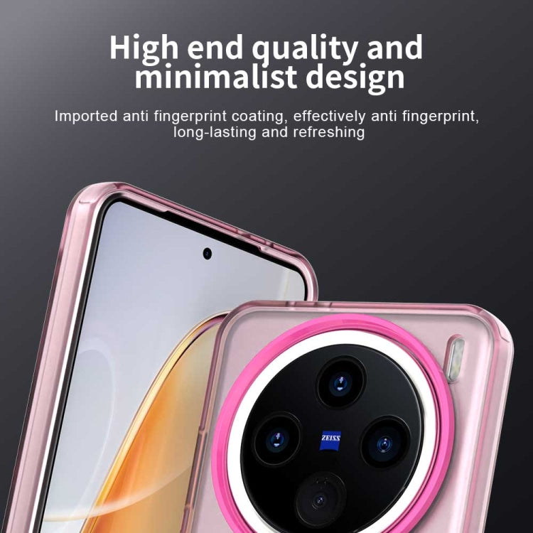 For vivo X200 Pro mini Candy Magsafe PC Hybrid TPU Phone Case(Red)