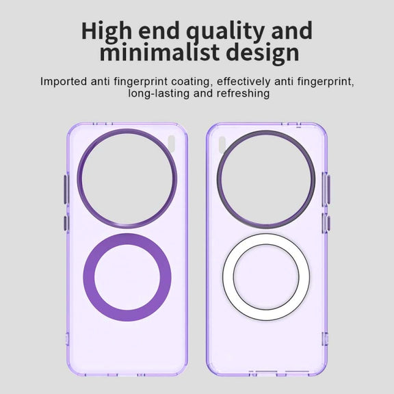 For vivo X200 Pro mini Candy Magsafe PC Hybrid TPU Phone Case(Purple)