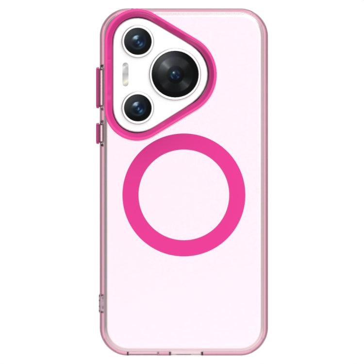 For Huawei Pura 70 Candy Magsafe PC Hybrid TPU Phone Case(Red)