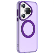 For Huawei Pura 70 Candy Magsafe PC Hybrid TPU Phone Case(Purple)