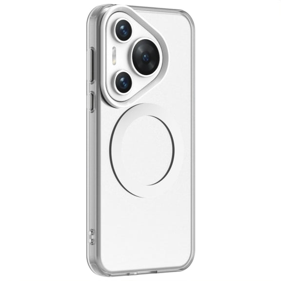 For Huawei Pura 70 Pro Candy Magsafe PC Hybrid TPU Phone Case(White)