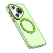 For Huawei Pura 70 Pro Candy Magsafe PC Hybrid TPU Phone Case(Green)