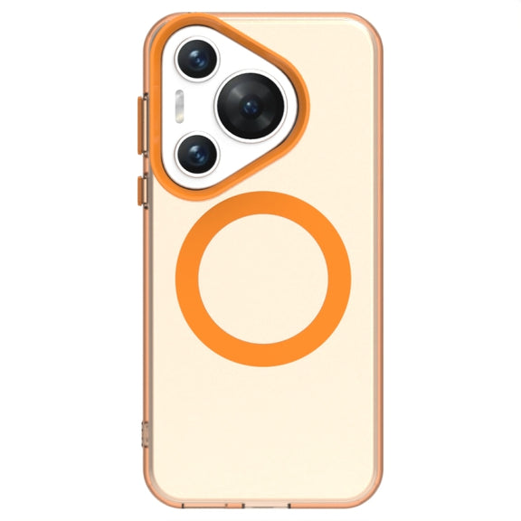 For Huawei Pura 70 Pro+ Candy Magsafe PC Hybrid TPU Phone Case(Orange)