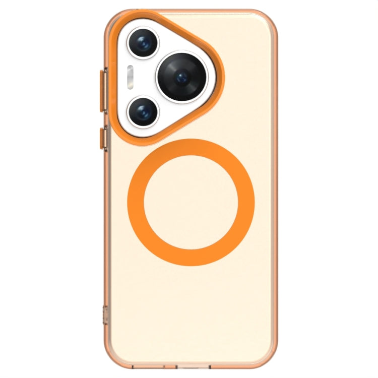 For Huawei Pura 70 Pro+ Candy Magsafe PC Hybrid TPU Phone Case(Orange)