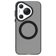 For Huawei Pura 70 Pro+ Candy Magsafe PC Hybrid TPU Phone Case(Black)
