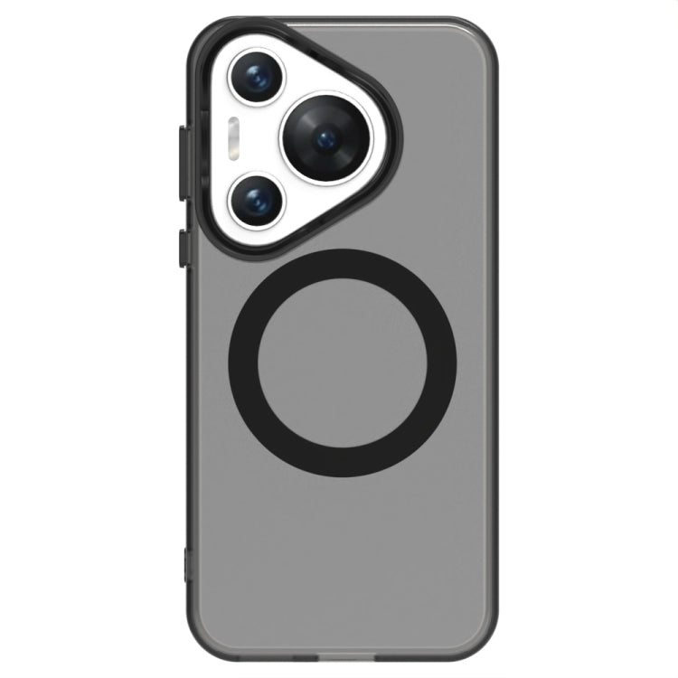 For Huawei Pura 70 Pro+ Candy Magsafe PC Hybrid TPU Phone Case(Black)