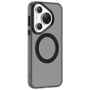 For Huawei Pura 70 Pro+ Candy Magsafe PC Hybrid TPU Phone Case(Black)