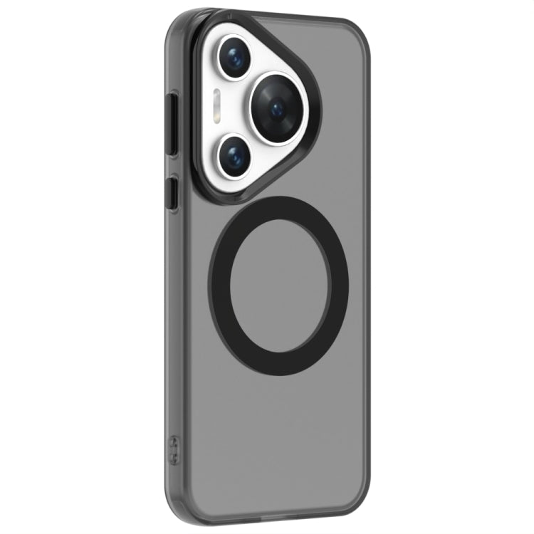 For Huawei Pura 70 Pro+ Candy Magsafe PC Hybrid TPU Phone Case(Black)