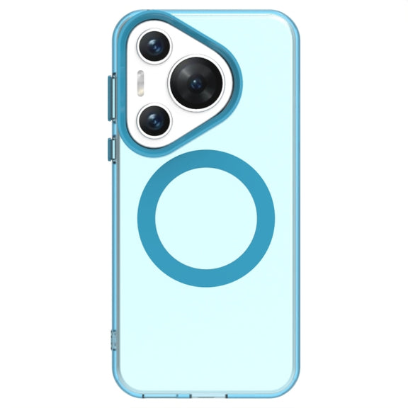 For Huawei Pura 70 Pro+ Candy Magsafe PC Hybrid TPU Phone Case(Blue)