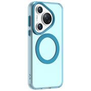 For Huawei Pura 70 Pro+ Candy Magsafe PC Hybrid TPU Phone Case(Blue)