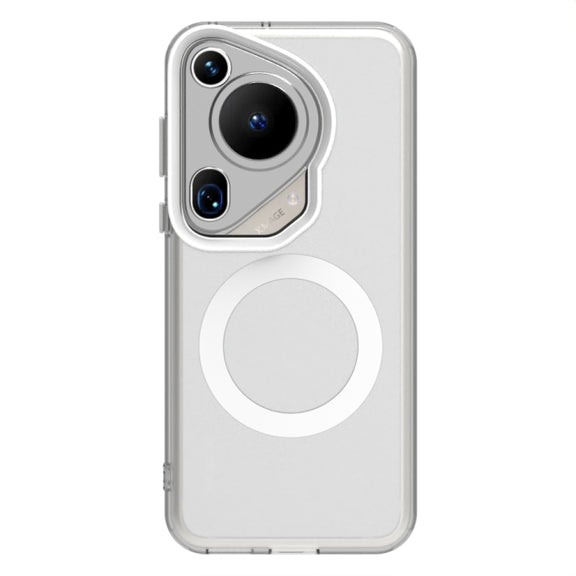For Huawei Pura 70 Ultra Candy Magsafe PC Hybrid TPU Phone Case(White)