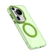For Huawei Pura 70 Ultra Candy Magsafe PC Hybrid TPU Phone Case(Green)