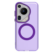 For Huawei Pura 70 Ultra Candy Magsafe PC Hybrid TPU Phone Case(Purple)