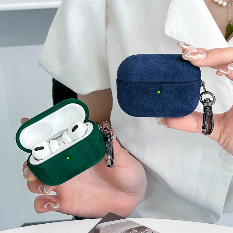 For AirPods 3 Turn Fur Bluetooth Earphone PC Protective Case(Blue) - For AirPods 3 by PMC Jewellery | Online Shopping South Africa | PMC Jewellery | Buy Now Pay Later Mobicred