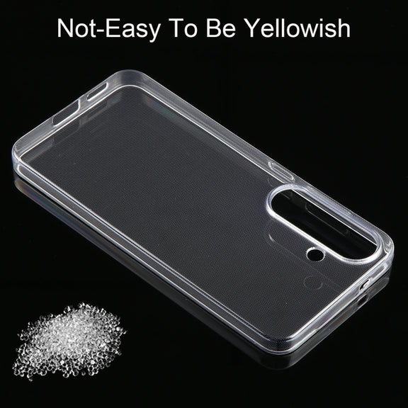 For Samsung Galaxy S25 5G Ultra-thin Transparent TPU Phone Case