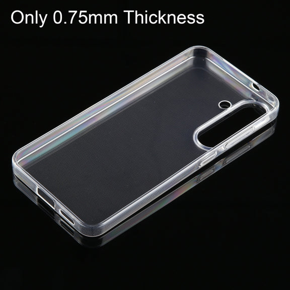 For Samsung Galaxy S25+ 5G Ultra-thin Transparent TPU Phone Case