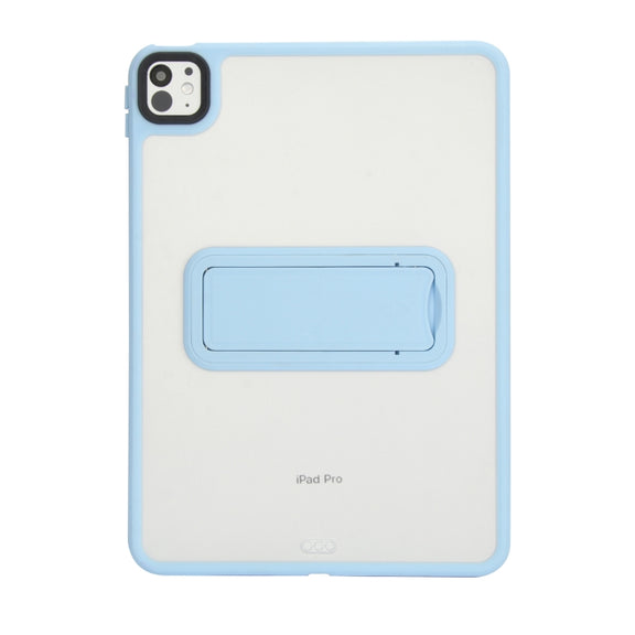 For iPad mini 2024 / mini 6 8.3 inch Skin Feel Holder PC Hybrid TPU Tablet Case(Light Blue)