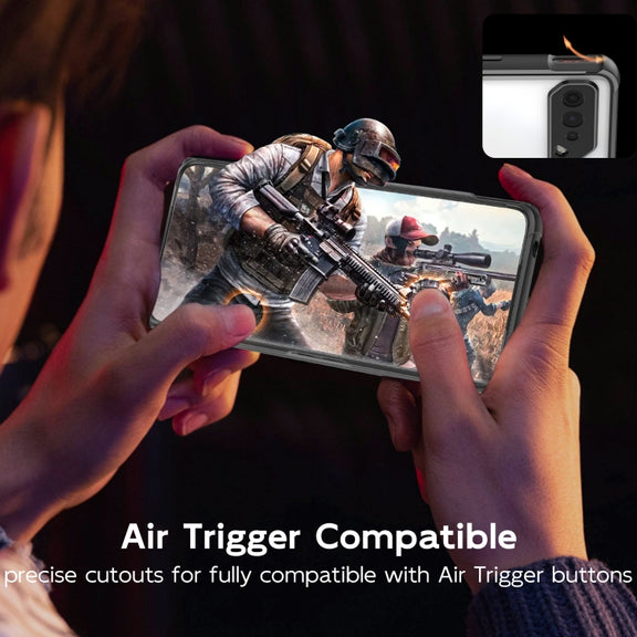 For ASUS ROG Phone 5 Cooling 3 in 1 Phone Case(Silver)