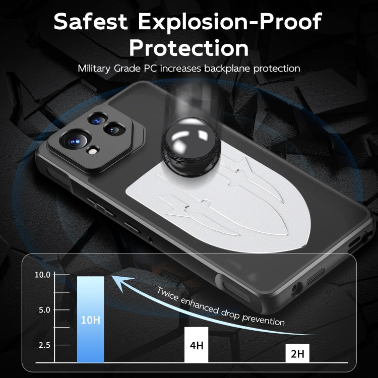 For ASUS ROG Phone 8 / 8 Pro Cooling 3 in 1 Phone Case(Silver)