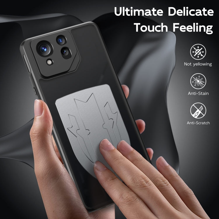 For ASUS ROG Phone 8 / 8 Pro Cooling 3 in 1 Phone Case(Silver)