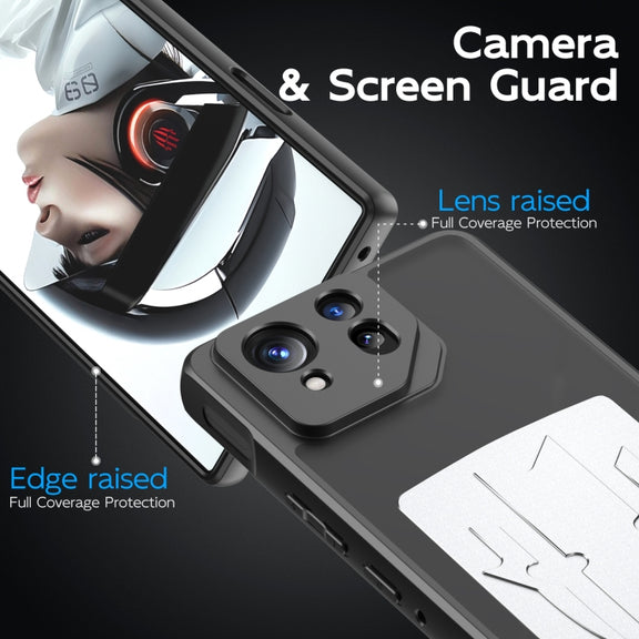 For ASUS ROG Phone 8 / 8 Pro Cooling 3 in 1 Phone Case(Silver)
