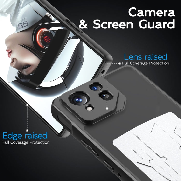 For ASUS ROG Phone 8 / 8 Pro Cooling 3 in 1 Phone Case(Silver)