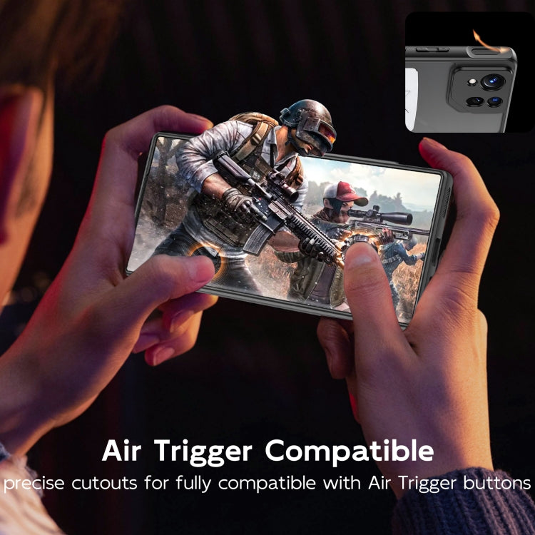 For ASUS ROG Phone 8 / 8 Pro Cooling 3 in 1 Phone Case(Silver)