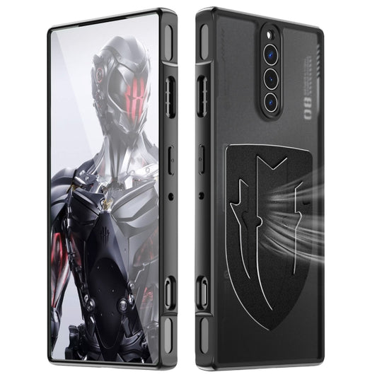 For ZTE nubia Red Magic 8 Pro / 8S Pro Cooling 3 in 1 Phone Case(Black) - ZTE Cases by PMC Jewellery | Online Shopping South Africa | PMC Jewellery | Buy Now Pay Later Mobicred