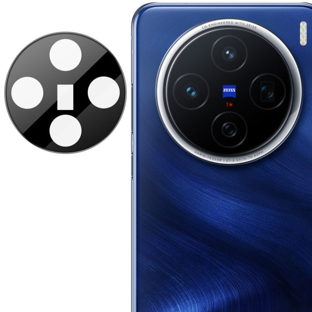 For vivo X200 imak Rear Camera Lens Glass Film Black Version