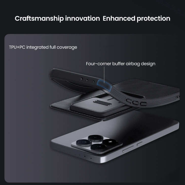 For Xiaomi 14T Pro NILLKIN CamShield Pro PC Phone Case(Blue)