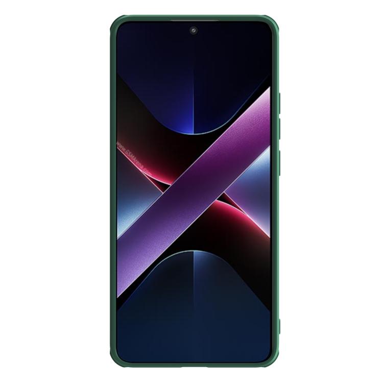 For Xiaomi Poco X7 Pro NILLKIN CamShield Pro PC Phone Case(Green) - Xiaomi Cases by NILLKIN | Online Shopping South Africa | PMc TechLife | Buy Now Pay Later Mobicred