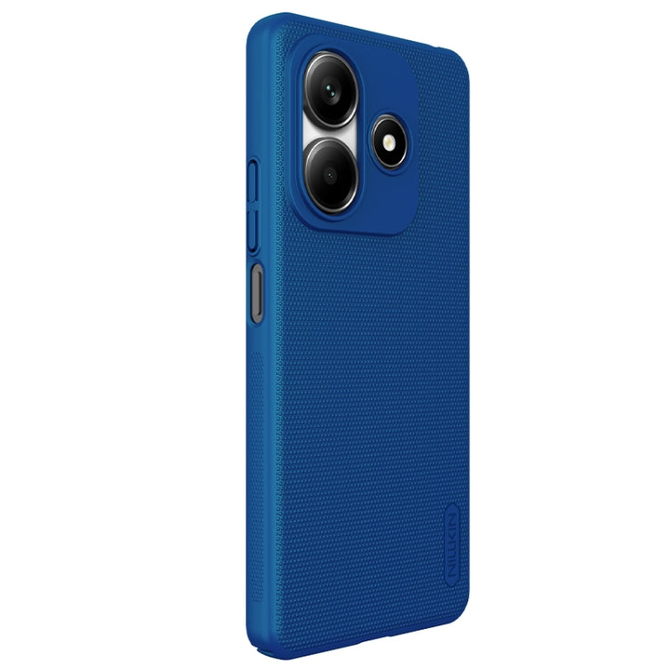 For Redmi Note 14 5G China NILLKIN Frosted PC Phone Case(Blue) - Note 14 Cases by NILLKIN | Online Shopping South Africa | PMC Jewellery | Buy Now Pay Later Mobicred