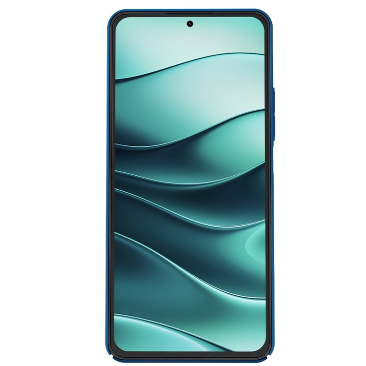 For Redmi Note 14 5G China NILLKIN Frosted PC Phone Case(Blue) - Note 14 Cases by NILLKIN | Online Shopping South Africa | PMC Jewellery | Buy Now Pay Later Mobicred