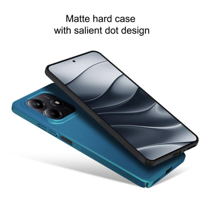 For Redmi Note 14 5G Global NILLKIN Frosted PC Phone Case(Blue) - Note 14 Cases by NILLKIN | Online Shopping South Africa | PMC Jewellery | Buy Now Pay Later Mobicred