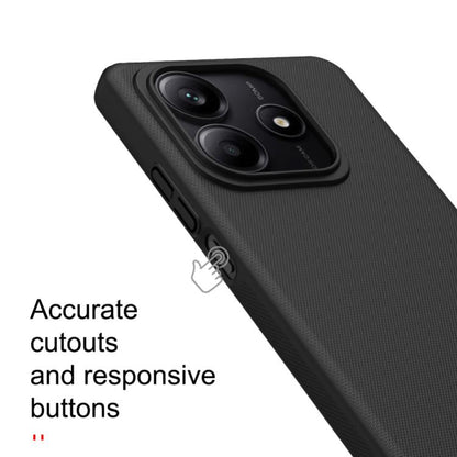 For Redmi Note 14 5G Global NILLKIN Frosted PC Phone Case(Black) - Note 14 Cases by NILLKIN | Online Shopping South Africa | PMC Jewellery | Buy Now Pay Later Mobicred